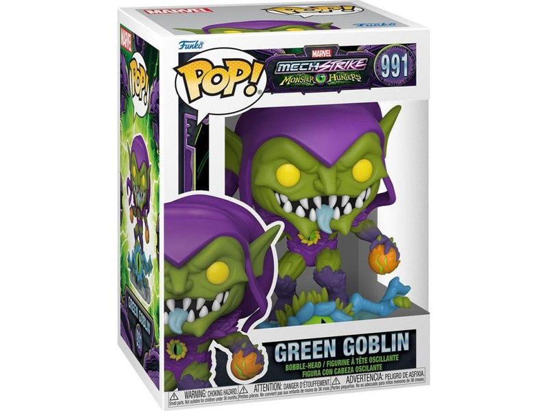 Action Figures and Toys POP! - Marvel - Mech Strike Monster Hunters - Green Goblin - Cardboard Memories Inc.
