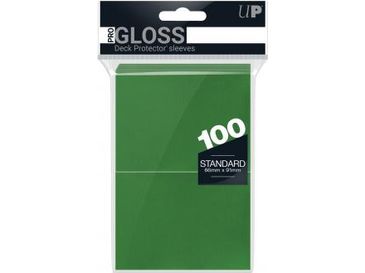Supplies Ultra Pro - Deck Protectors - Standard Size - 100 Count Green - Cardboard Memories Inc.
