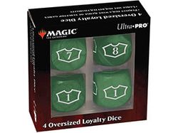 Dice Ultra Pro - Wizards of the Coast - Magic The Gathering - Oversized Loyalty Dice - Forest - Cardboard Memories Inc.
