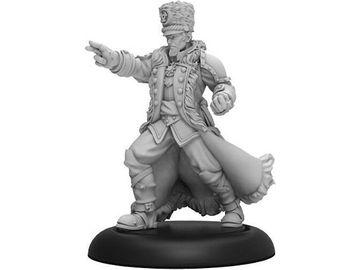Collectible Miniature Games Privateer Press - Warmachine - Khador - Greylord Adjunct - Warcaster Attachment  - PIP 33136 - Cardboard Memories Inc.