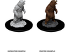 Role Playing Games Wizkids - Dungeons and Dragons - Unpainted Miniature - Deep Cuts - Grizzly - 73551 - Cardboard Memories Inc.