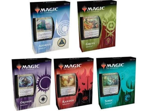 Trading Card Games Magic The Gathering - Ravnica Allegiance Guild Kit - Set of 5 - Cardboard Memories Inc.