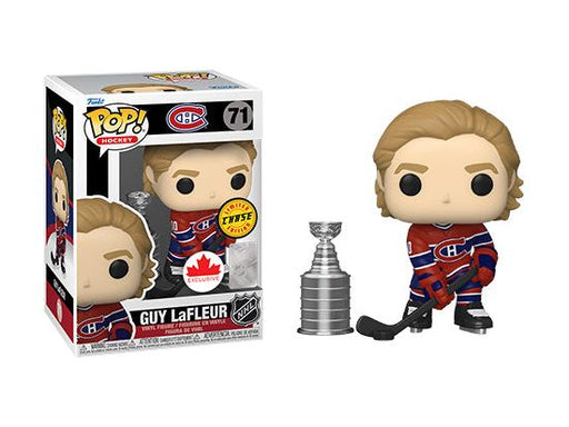 Action Figures and Toys POP! - Sports - NHL - Montreal Canadiens - Guy LaFleur - Chase - Cardboard Memories Inc.