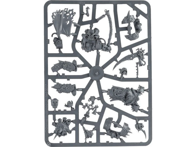 Collectible Miniature Games Games Workshop - Warhammer 40K - Death Guard - Battleforce - Plaguefester Waband - 43-71 - Cardboard Memories Inc.