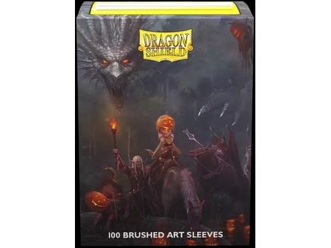 Supplies Arcane Tinmen - Dragon Shield Sleeves - Brushed Halloween 2022 - Cardboard Memories Inc.