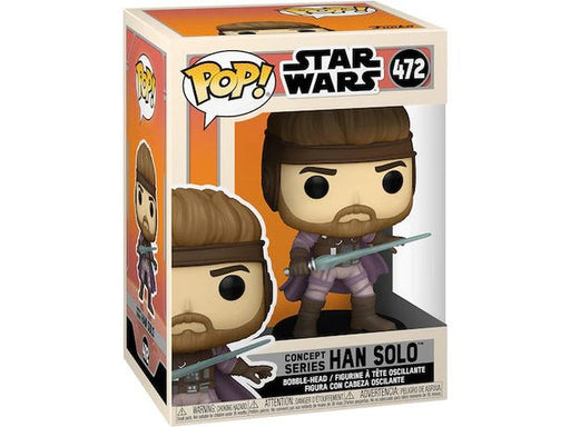 Action Figures and Toys POP! - Star Wars - Concept Series - Han Solo - Cardboard Memories Inc.