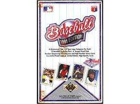 Sports Cards Upper Deck - 1991 - Baseball - High Numbers - Hobby Box - Cardboard Memories Inc.