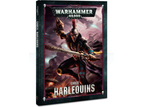 Collectible Miniature Games Games Workshop - Warhammer 40K - Codex - Eldar - Harlequins - 8th Edition - Hardcover - 60-03 - Cardboard Memories Inc.