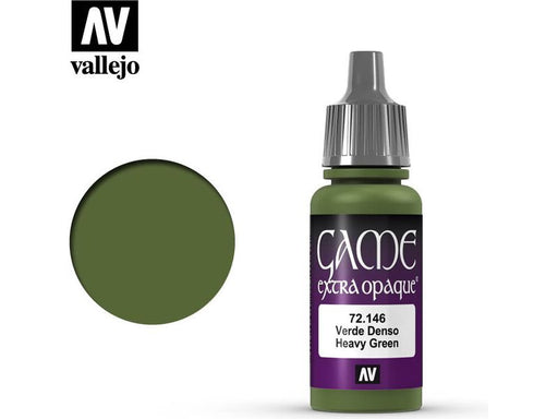 Paints and Paint Accessories Acrylicos Vallejo - Heavy Green - 72 146 - Cardboard Memories Inc.