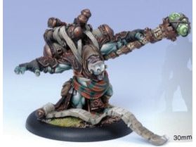 Collectible Miniature Games Privateer Press - Hordes - Trollbloods - Hoarluk Doomshaper Warlock - PIP 71002 - Cardboard Memories Inc.