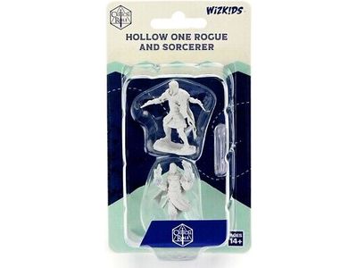 Role Playing Games Wizkids - Critical Roll - Unpainted Miniatures - Hollow One Rogue and Sorcerer Male - 90380 - Cardboard Memories Inc.