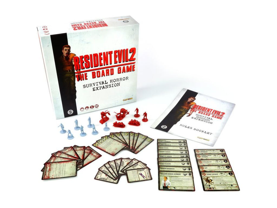 Board Games Steamforged Games Ltd - Resident Evil 2 - Survival Horror Expansion - Cardboard Memories Inc.
