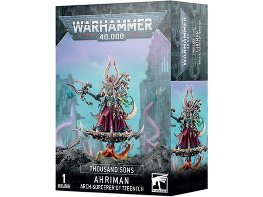 Collectible Miniature Games Games Workshop - Warhammer 40K - Thousand Sons - Ahriman - 43-38 - Cardboard Memories Inc.