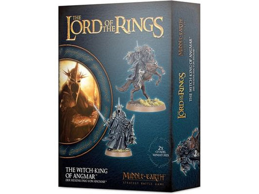 Collectible Miniature Games Games Workshop - Middle Earth - Witch King of Angmar - 30-55 - Cardboard Memories Inc.