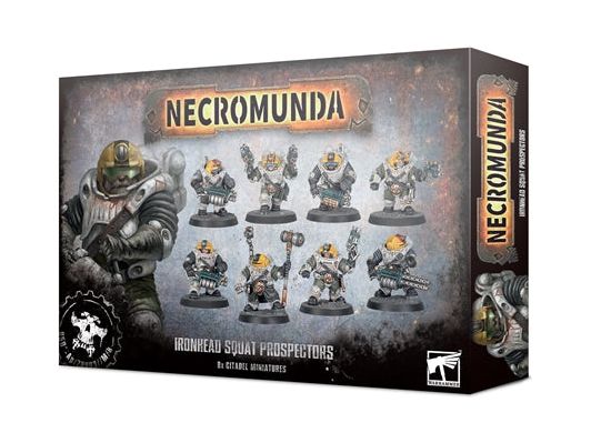 Collectible Miniature Games Games Workshop - Necromunda - Ironhead Squat Prospectors - 301-01 - Cardboard Memories Inc.