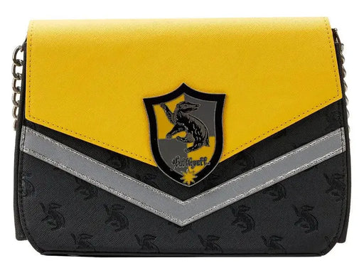 Supplies Loungefly - Harry Potter - Hufflepuff - Chain Crossbody Bag - Cardboard Memories Inc.