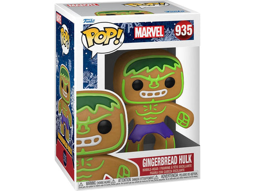 Action Figures and Toys POP! - Marvel - Gingerbread Hulk - Cardboard Memories Inc.