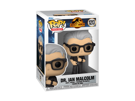 Action Figures and Toys POP! -  Movies - Jurassic World - Dr. Ian Malcolm - Cardboard Memories Inc.