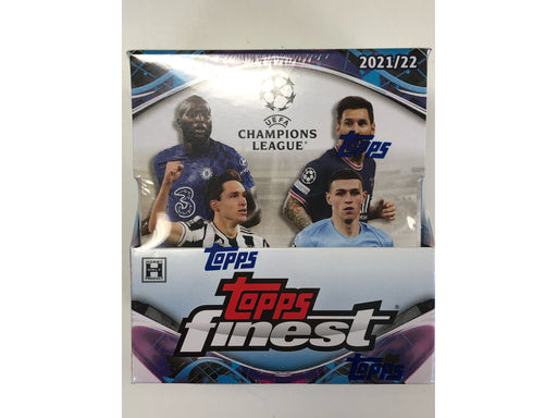 Sports Cards Topps - 2022 - UEFA Champions League Soccer - Finest - Hobby Box - Cardboard Memories Inc.