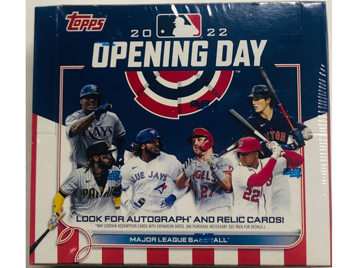 Sports Cards Topps - 2022 - Baseball - Opening Day - Retail Trading Card Box - Cardboard Memories Inc.