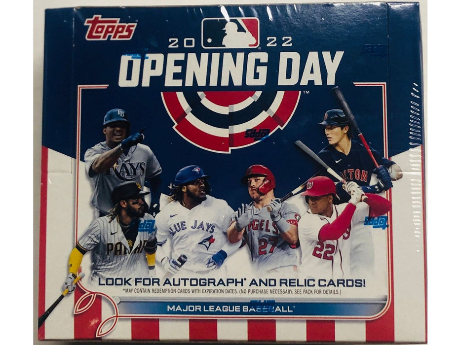 Sports Cards Topps - 2022 - Baseball - Opening Day - Retail Trading Card Box - Cardboard Memories Inc.