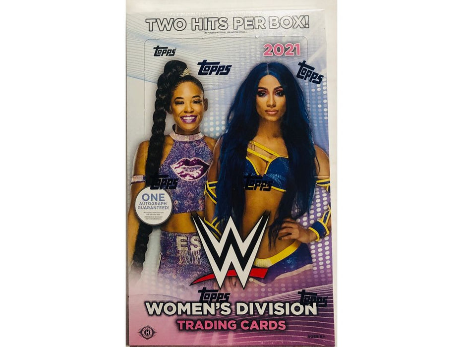 Sports Cards Topps - 2021 - WWE Wrestling - Women's Division - Trading Card Hobby Box - Cardboard Memories Inc.
