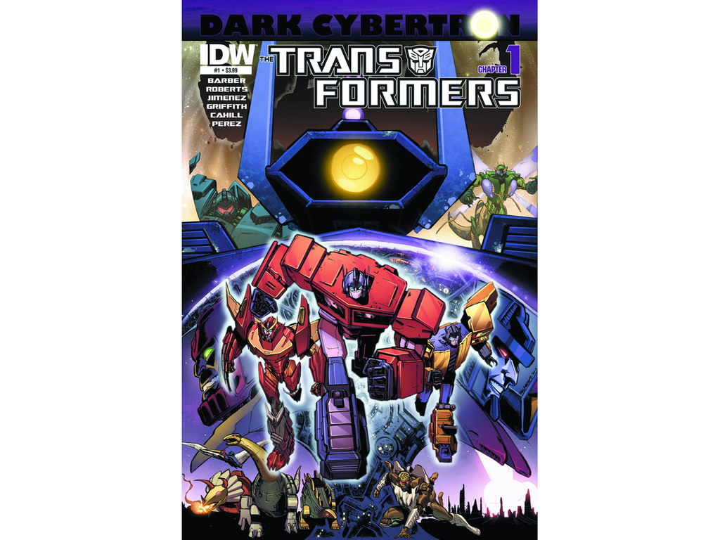 アメコミ　Transformers Dark Cybertron 3冊　英語版 IDW Comics - Transformers: Dark Cybertron 001 (Cond. VF-) 16502