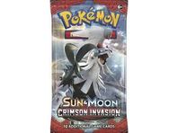 Trading Card Games Pokemon - Sun and Moon - Crimson Invasion - Booster Pack - Cardboard Memories Inc.