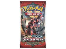 Trading Card Games Pokemon - Sun and Moon - Crimson Invasion - Booster Pack - Cardboard Memories Inc.