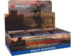 Trading Card Games Magic the Gathering - Commander Legends - Dungeons and Dragons - Battle for Baldurs Gate - Draft Booster Box - Cardboard Memories Inc.