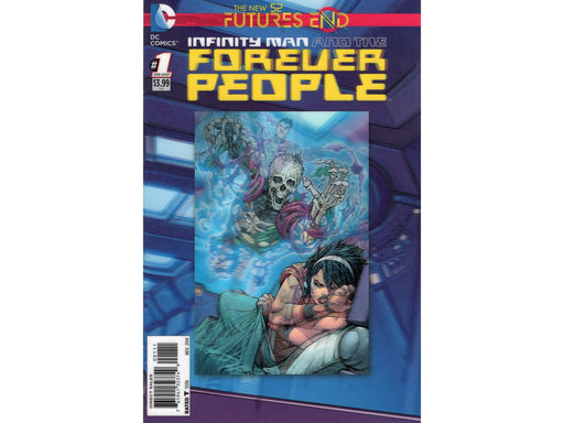 Comic Books, Hardcovers & Trade Paperbacks DC Comics - THE NEW 52 FUTURES END INFINITY MAN AND THE FOREVER PEOPLE 1 - 3D Cover - Cardboard Memories Inc.