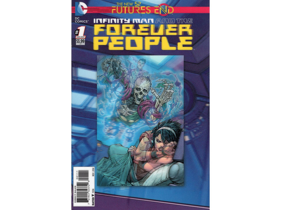 Comic Books, Hardcovers & Trade Paperbacks DC Comics - THE NEW 52 FUTURES END INFINITY MAN AND THE FOREVER PEOPLE 1 - 3D Cover - Cardboard Memories Inc.
