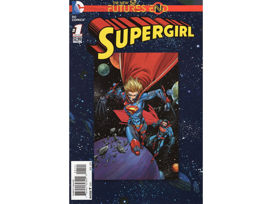 Comic Books DC Comics - Supergirl Futures End 001 Holographic Cover (Cond. VF-) - 19461 - Cardboard Memories Inc.