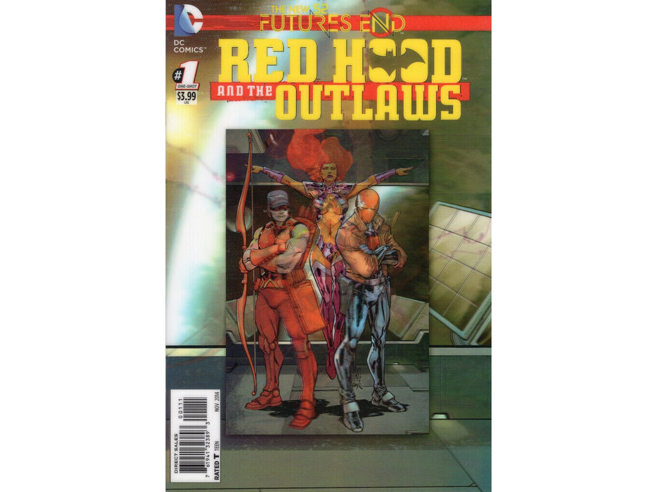 Comic Books, Hardcovers & Trade Paperbacks DC Comics - THE NEW 52 FUTURES END RED HOOD AND THE OUTLAWS 1 - 3D Cover - Cardboard Memories Inc.