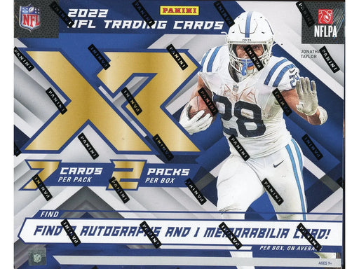 Sports Cards Panini -  2022 - NFL -  XR - Hobby Box - Cardboard Memories Inc.