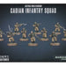 Collectible Miniature Games Games Workshop - Warhammer 40K - Astra Militarum - Cadian Infantry Squad - 47-17 - Cardboard Memories Inc.