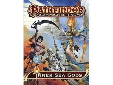 Role Playing Games Paizo - Pathfinder - Campaign Setting - Inner Sea Gods - Hardcover - PF0009 - Cardboard Memories Inc.
