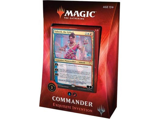 Trading Card Games Magic The Gathering - 2018 Commander Deck - Exquisite Invention - Cardboard Memories Inc.