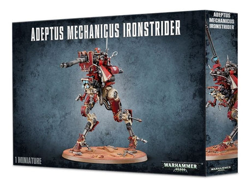Collectible Miniature Games Games Workshop - Warhammer 40K - Adeptus Mechanicus - Ironstrider - 59-12 - Discontinued - Cardboard Memories Inc.