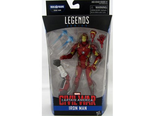 Action Figures and Toys Hasbro - Marvel - Captain America Civil War - Legends Series - Iron Man - Cardboard Memories Inc.