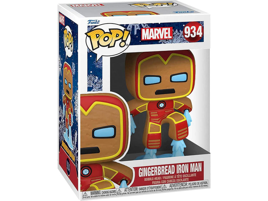 Action Figures and Toys POP! - Marvel - Gingerbread Iron Man - Cardboard Memories Inc.