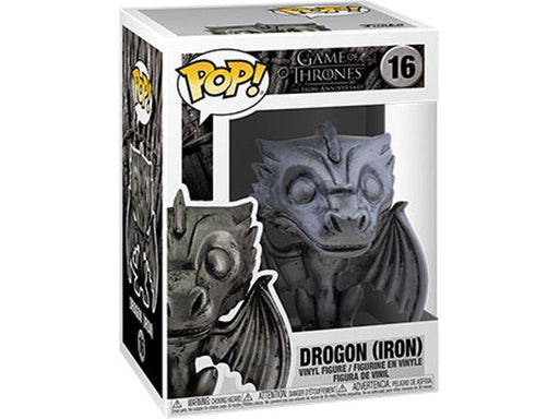 Action Figures and Toys POP! - Television - Game Of Thrones - The Iron Anniversary - Drogon (Iron) - Cardboard Memories Inc.