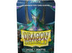 Supplies Arcane Tinmen - Dragon Shield Sleeves - Japanese Size - Matte - Jade - Package of 100 - Cardboard Memories Inc.