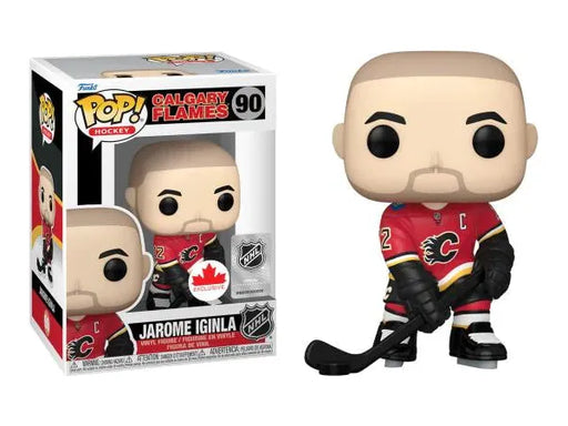 Action Figures and Toys POP! - Sports - NHL - Calgary Flames - Jarome Iginla - Cardboard Memories Inc.
