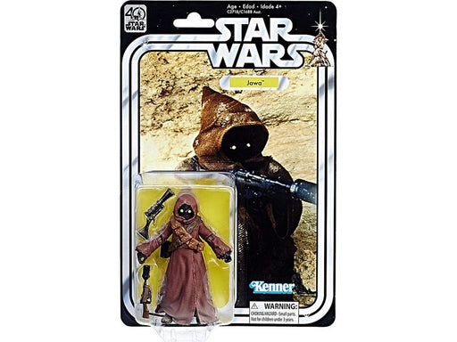 Action Figures and Toys Hasbro - Star Wars - The Black Series - 40th Anniversary - Jawa - Cardboard Memories Inc.
