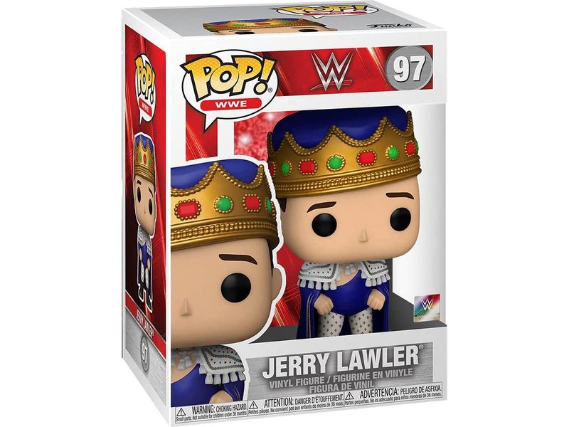 Action Figures and Toys POP! - WWE - Jerry Lawler - Cardboard Memories Inc.