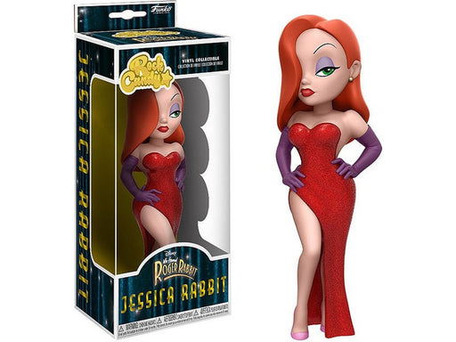 Action Figures and Toys Funko Disney - Who Framed Roger Rabbit Rock Candy - Jessica Rabbit Vinyl Figure - Cardboard Memories Inc.