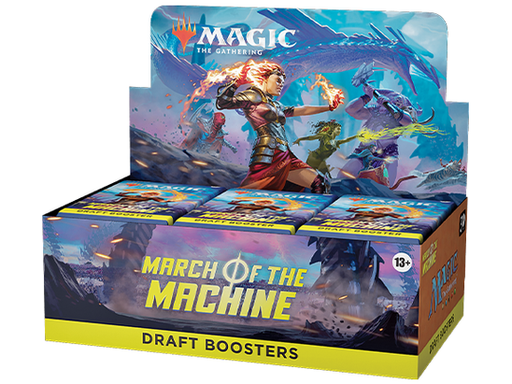 Trading Card Games Magic the Gathering - March of the Machine - Draft Booster Box - Cardboard Memories Inc.