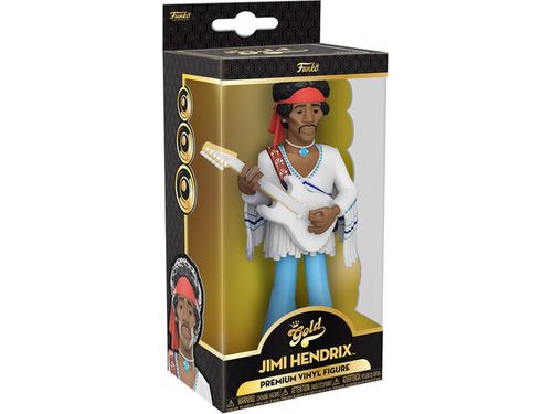 Action Figures and Toys Funko - Gold - Jimi Hendrix - Premium Figure - Cardboard Memories Inc.