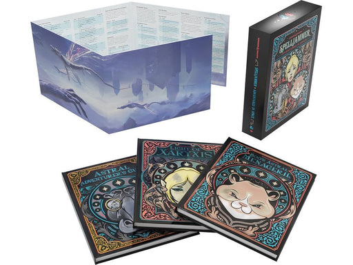 Role Playing Games Wizards of the Coast - Dungeons and Dragons - Spelljammer - Adventures in Space - Hardcover - Alternate Cover - Cardboard Memories Inc.